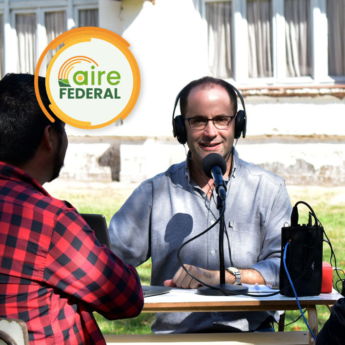Programa radial Aire Federal con Ignacio Melucci